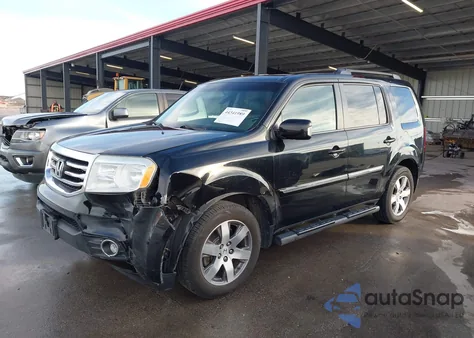 2014 Honda Pilot Touring from USA, damaged, VIN 5FNYF4H91EB017555